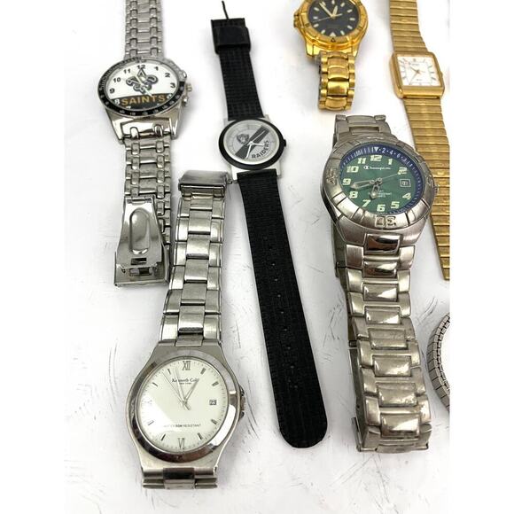 Lot Of 24 Vintage Assorted Watches For Repair Need New Batteries Untested Modern - Picture 2 of 13